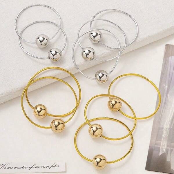 10pcs Mixed Solid Color Vintage Style Hair Accessories, Suitable For Daily Wear, Ponytail Holders, Hair Elastics, Hair Rope