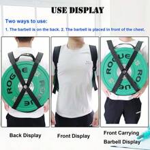 New Style Pull-Up Assist Strap, Thick & Wide Powerlifting Barbell Pad Support Belt For Fitness, Weight Training, Dumbbell Lifting