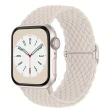 Alça Trançada Elástica Compatível com Band Ultra 49mm 45mm 44mm 46mm 42mm 41mm 40mm 38mm Homens Mulheres, Pulseiras de Nylon Macio Trançado Elásticas Bandas de Substituição para Ultra 2, Série 10/9/8/7/6/5/4/3/2/1 SE como Presente para Estudantes Voltando às Aulas