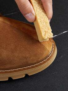 1/2 Set Velvet Shoe Cleaner Rubber Eraser - Non-Electric Stain Remover For Sneakers, Clothing, Glass, Walls, Floors, And Furniture - Multi-Functional Dry Cleaning Wiping Tool For Gentle Fabric Care.