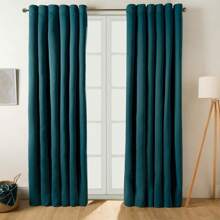 Eyelet Blackout Curtains  Of Thermal Ring Top Ready Made Luxury