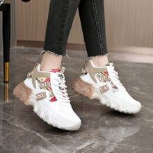 Women Chunky Shoes - 紅卡 - 查看 5