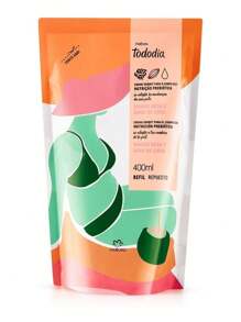 Hidratante Corporal Tododia Natura Manga E Água Coco Refil Tipo De Embalagem Sachês Monodoses Fragrância Manga Rosa E Agua De Coco