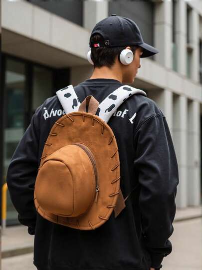 可爱卡通故事伍迪帽子设计背包-创意书包