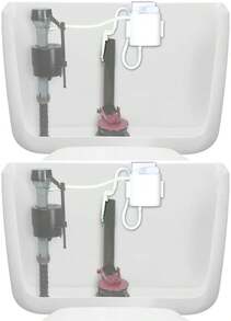 Fluidmaster 8302P8 Flush 'N Sparkle Automatic Toilet Bowl Cleaning System Bleach Replacement Cartridge Refills, 2-Pack - Bleach Cleaning Refills - View 3