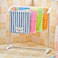 1pc Multi-Purpose Drying Rack, Suitable For Indoor And Outdoor Use, Can Hang Clothes, Underwear, Socks, Towels, Foldable And Detachable Design, Convenient For Balcony - Multicolor - View 6