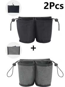 Luggage Handle Storage Bag Drink Bag Cup Holder For Suitcase Water Bottle Protection Sleeve Minimalist Water Cup Storage Bag Gifts For Friend Fits Roll On Suitcase Handles Attachment Holder Suitable For All Suitcase Handles Water Bottle Bag For Outdoor Travel Accessories Travel Essentials Summer Vacation Back To School Holiday