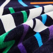 Kenzo Kleine Decke KRT-015S Modisches Muster Glatt und hautfreundlich Reichhaltiger Druck Sonnenwarmer Samt Sofortiges Modebewusstsein Bunte Tigerkopfdecke Blau