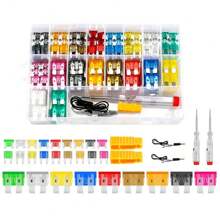 306PCS Car Blade Fuses Assortment Kit Assorted Blade Auto Car Truck Automotive