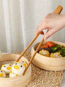 1/2PCS 30cm Bamboo Clamp Is Suitable For Baking, Grilling, Sandwiching Bread, And Kitchen Utensils