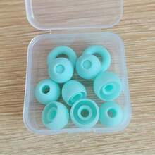 Tappi per le orecchie in silicone riutilizzabili, con riduzione del rumore di 24 dB, 3 misure di punte intercambiabili, lavabili per dormire e ridurre il rumore, comodi e indolori, con custodia portatile inclusa