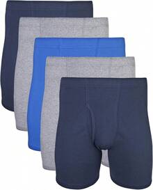 ¡RecomendadoGildan Paquete de bóxers con Cintura Cubierta, multipaquete Calzones Calzoncillo para Hombre¡Top de Temporada - Mezcla real (paquete de 10) - Ver 8