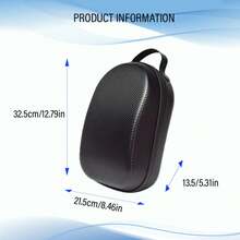 Portable Carrying Case For Oculus Quest2, Durable Protective Shockproof Storage Case For VR Glasses - Black - View 2