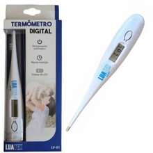 Termometro Digital Display LCD Desligamento Automatico Rapida Medição - Multicolorido - Visão 1