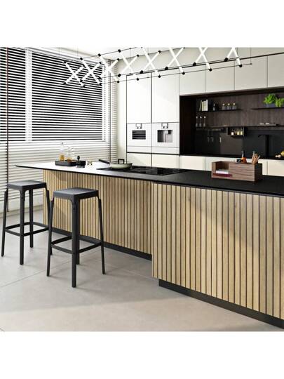 Roll Of Gestreepte Texture Contact Paper, Sticky Wallpaper, Peeling Pasting Self Adhesive Wand Vinyl Stickers, Cabinet Furniture Renovation Coverings, Home ation Wallpaper Rolls Paper Room view 4