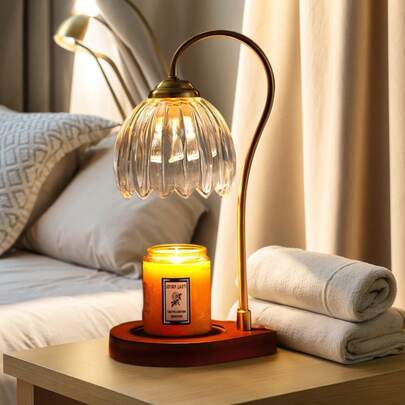 Candle Warmer Lamp With Timer, Electric Candle Lamp Warmer, Mom Birthday Gifts For Room, House Warming Gifts New Home Bedroom Decor For Couples, Wax Melt Warmer