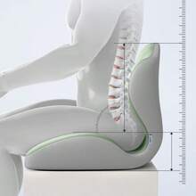 Ergonomic Seat Cushion, Tailbone Pain Relief Cushion With Lumbar Support, Office Chair Pad For Coccyx, Sciatica And Lower Back Pain Chair Cushion Chair Pillow Cushions Gaming Chair