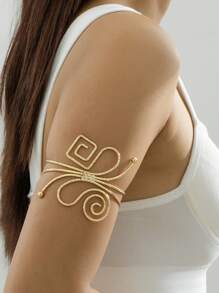 1 Stück Armreif mit Schmetterling Anhänger Design, modisches elegantes Accessoire für Damen im Urlaub