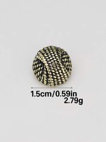 8 peças/pacote Botões Redondos de Superfície de Metal Vintage, Adequado para Uniforme Escolar, Decoração de Roupa Especial, Camisa, Suéter, Terno, Casaco, Acessórios de Costura de Metal, Roupas DIY Artesanais