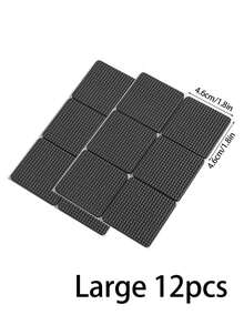 30pcs Anti-Noise Chair Leg Protectors, Non-Slip Furniture Pads For Dining Chairs And Tables, With Metal Finish Type - Other Types For Quiet Home Environment