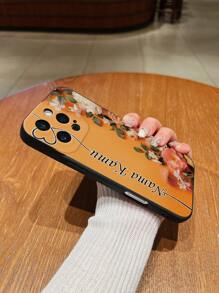 1 Stück personalisierter Unterschriften, Muster, Collagen Vollflächendesign, matter schwarzer Silikon Objektiv Schutz Handyhülle kompatibel mit Apple 16 Pro Max/16 Pro/15 Pro Max/14 Pro Max/13 Pro Max, Galaxy S22 Ultra/S23 Ultra/S24 Ultra, OPPO A54, Redmi, P30/P30 Pro, Honor - geeignet für den täglichen Gebrauch und als Geschenk zur Erinnerung