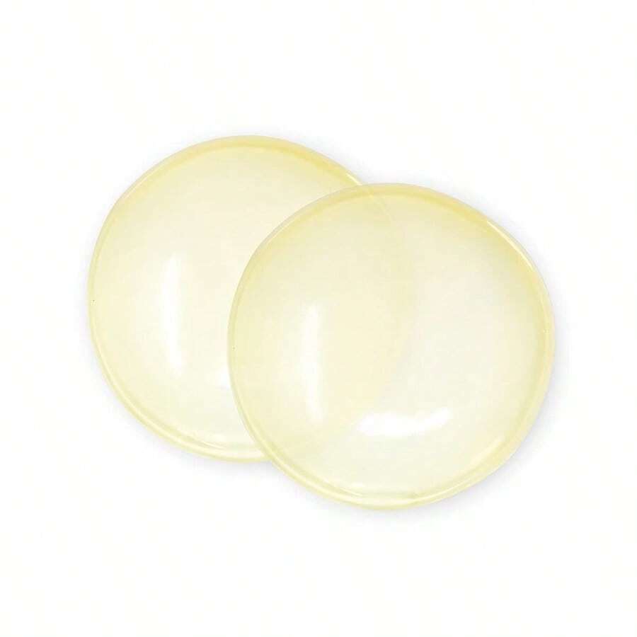 Almohadillas de hidrogel Ameda ComfortGel reconfortantes para amamantar, almohadillas de seno de hidrogel, almohadillas de pezón de gel reutilizables y refrigerantes para la lactancia, suministros de lactancia, 2 pares, 4 unidades - 4Count - Ver 1