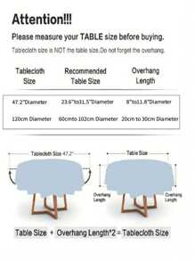 1pc Beige Round Tablecloth, Minimalist Solid Color Thickened Dust-Proof Tablecloth Suitable For Holiday Gatherings, Daily Home Use And Tabletop Decor