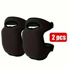 2pcs- Open Wearing Ultra Thick Sponge Knee Pads, Knee Braces For Women& Men, Suitable For Use When Kneeling On The Ground To Reduce Knee Friction, Volleyball, Dance, Yoga, Cycling, Workout, Climbing, Doing Household Chores ( Black )