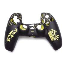 Funda protectora de silicona para el controlador de PlayStation 5, serie de carreras - Multicolor - Ver 4