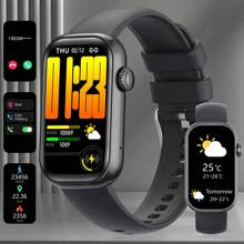 LIGE LIGE Fashionable Smart Watch For Women Silicone Band 100+ Workout Modes 1.47 Inch DisplayWeather Notifications Custom Faces Activity Tracker