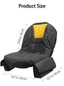 Riding Lawn Mower Seat Cover, Outdoor Tractor Seat Pad Lawn Mower Seat Pad, Durable Protective Cover With Side Storage For Tractor Seats, Moisture Resistant Lawn Mower Accessories, Strong And Durable - Multicolor - View 2