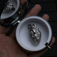 Christian Rosary Bead Storage Box, Multiple Designs Available, Suitable For Storing Rosary Beads, Jewelry & Other Decorations, Includes Mirror