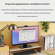 Logitech 無線藍牙鍵盤K251 小巧無線鍵盤 藍牙配對 無需接收器 經久耐用 性能可靠 出眾的舒適度 外形精巧 功能出色 白色 - 白色 - 查看 4