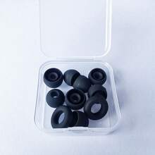 Tappi per le orecchie in silicone riutilizzabili, con riduzione del rumore di 24 dB, 3 misure di punte intercambiabili, lavabili per dormire e ridurre il rumore, comodi e indolori, con custodia portatile inclusa