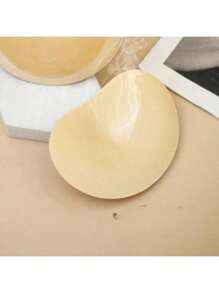2pcs/Set New Women's Invisible Push-Up Disposable Thick 3cm Heart-Shaped Adhesive Bra, Lingerie Accessories