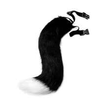 Fox Cosplay Costume Accessories-Fluffys Fox Mask Foxes Tail And Lace Gloves Carnival Party Party Props Halloween
