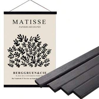 Hanging Scroll Frame, Magnetic Picture Frame, Poster Board, Scroll Canvas, Art Wall Decor - For Display Of Calligraphy, Painting, Decoration Of Home