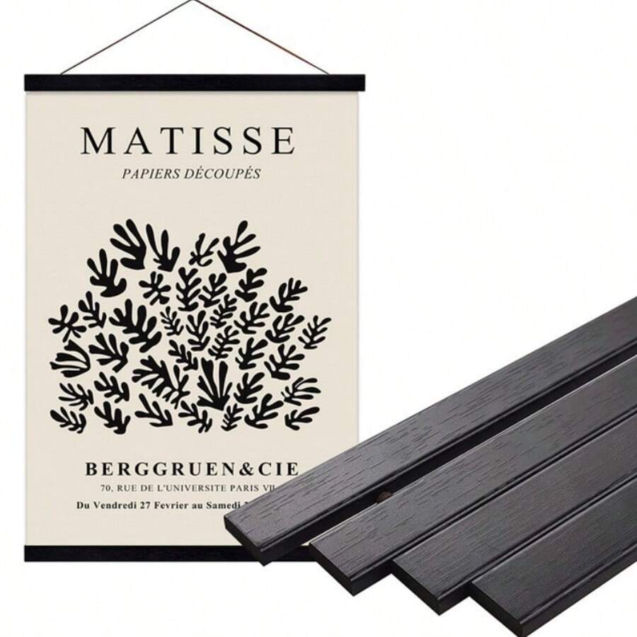 Hanging Scroll Frame, Magnetic Picture Frame, Poster Board, Scroll Canvas, Art Wall Decor - For Display Of Calligraphy, Painting, Decoration Of Home