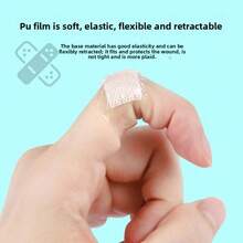 50pcs Adhesive Bandages All Purpose Hydrocolloid Gel Bandages Support Better Healing For Blisters, Cuts & Scrapes, Waterproof. For Emergency Kit Bag