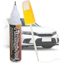 Touch Up Paint PenCar Scratch Remover For Deep Scratches TwoInOne Car Paint Scratch Repair Pen Car Accessories Car Paint Pen Car Touch Up Paint Car Scratch Remover For Deep Scratches White - 白色 - 查看 1