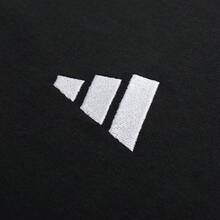 Adidas 男款T卹M 3S SJ T柔軟舒適休閒服飾運動短袖 - 黑色/白 - 查看 6