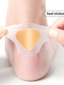 8/50pcs Gel Heel Protectors: Heel Liner, Shoe Insoles, Pain Relief And Foot Care Cushion Pads - Clear - View 11