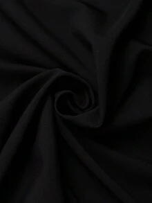 Plus Women's Lace Hollowed Out Long Sleeved Shirt