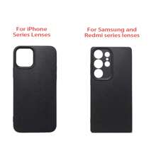 1 pieza Funda de teléfono de material TPU con patrón de girasol simple compatible con iPhone//Redmi Phones