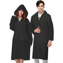 2PCS Poncho Waterproof Adult, Unisex Raincoat, Rain Coat, Rain Coat For Women, Rain Coat For Men, Rain Jacket, Portable Raincoat, Rain Coat For Women, Rain Poncho Waterproof With Hoods And Sleeves, Raincoat For Women,Windproof, Quick-Dry, And Breathable, Reusable Rain Resistant Poncho For Camping, Emergency Situations, Cycling, Travel, Hiking Travel, Outdoor Adventures, Amusement Park,Theme Park, Festival