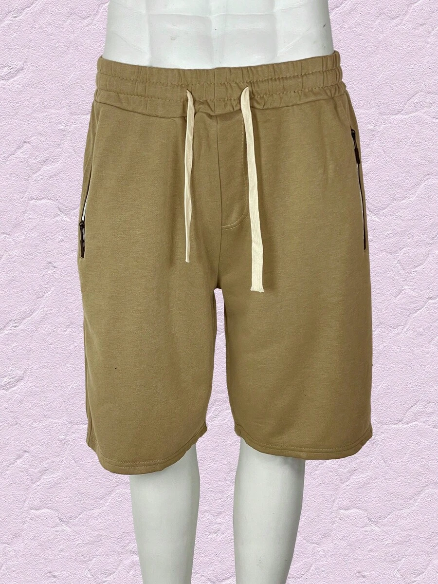 Men Shorts - Beige - View 1