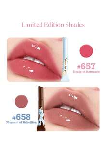 JOOCYEE 晶彩高光唇膏，成人儿童适用 - 657 STROKE OF ROMANCE - 查看 4