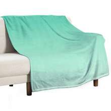 Seafoam To Mint Green - 2455 Throw Blanket,Soft Fuzzy Throw Blanket,Fluffy Throw Blanket Cozy,Oversized Throw Blanket FOR Couch,Bed,Outdoor - Mixed Colors - View 3
