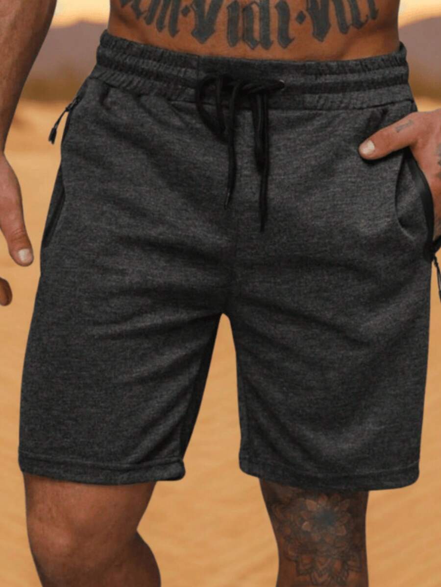 Men's shorts - 深灰色 - 查看 1