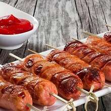 20/50/100/200pcs Natural Bamboo Skewers, Fruit Forks, Appetizer Toothpicks, Party Decorative Sticks, Vegetable & Fruit Bamboo Picks, Food Sticks, Sandwich & Burger Forks, Sushi Picks, Party Supplies, Suitable For Celebrations, Birthdays, Graduations, Weddings, Christmas,School Supplies - Multicolor - View 9